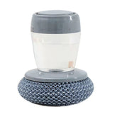 Kitchen Dispensing Dishwashing Scrubber Brush